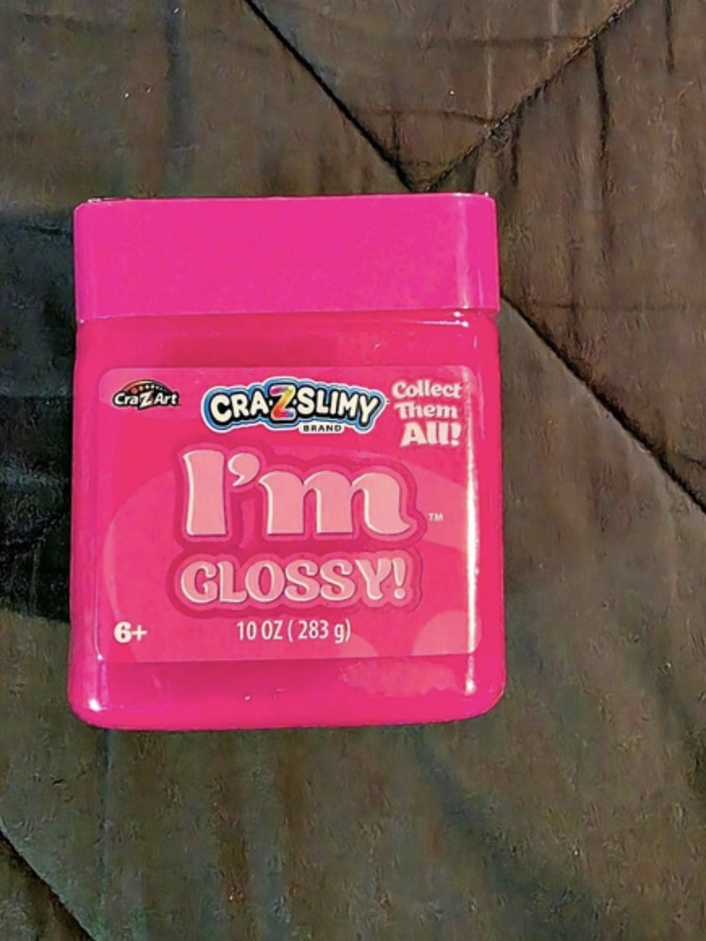Cra-Z-Art Cra-Z-Slimy I'm Glossy Pink Slime Compound 10 oz NWT